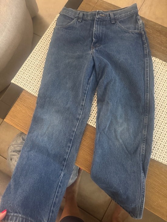 Other - Classic High-Rise Straight Leg Jeans - Blue